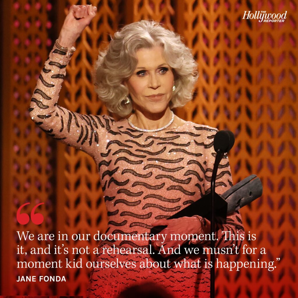 Jane Fonda SAG Awards speech