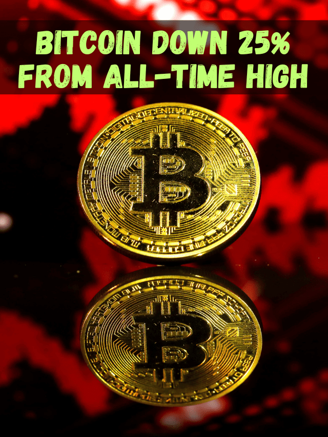 Bitcoin Down 25% From All-Time High
